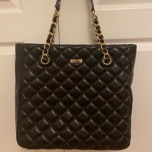 Kate spade quilted purse top handle bag
